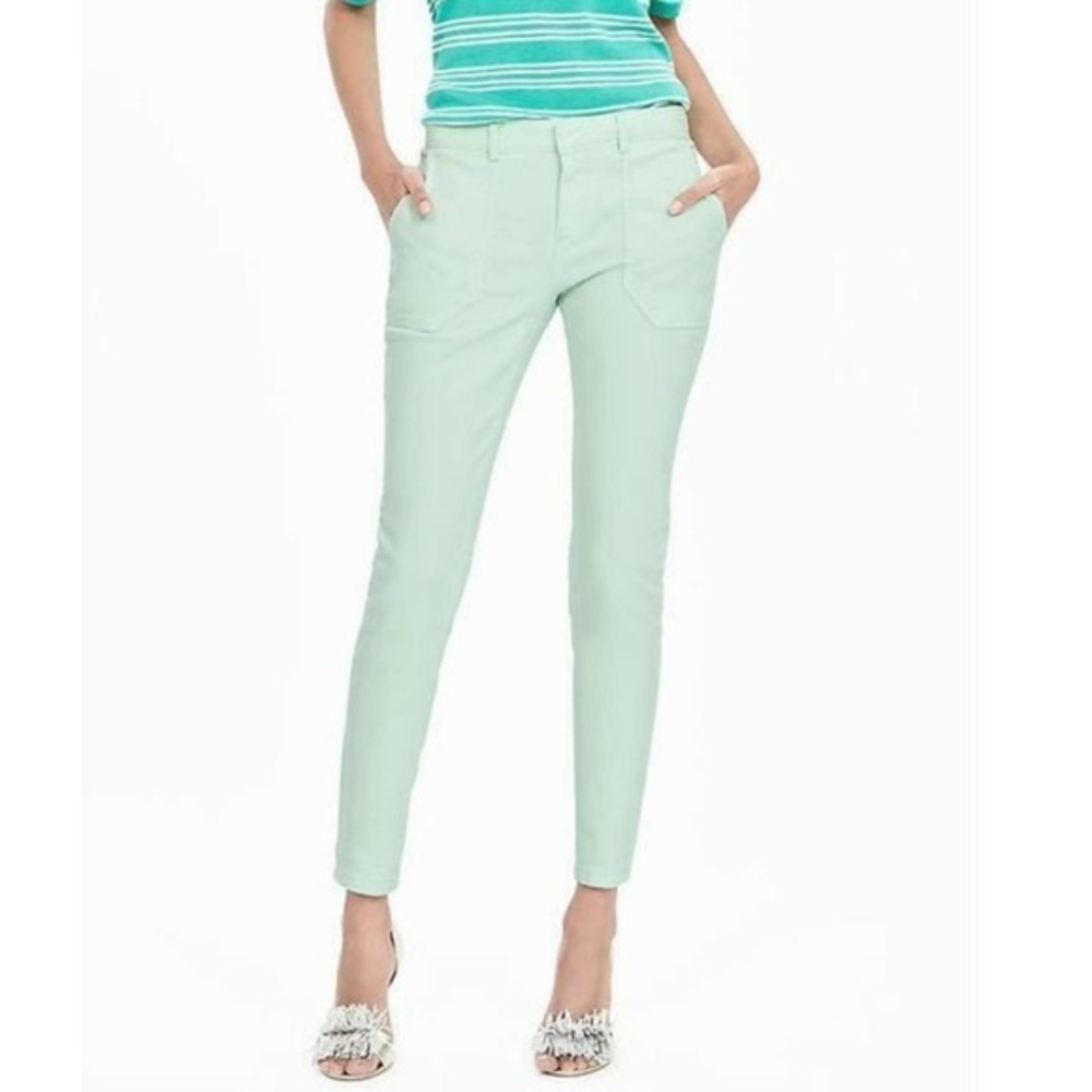 NEW WITHOUT‎ TAGS Banana Republic “Sloan” Pants COOL MINT